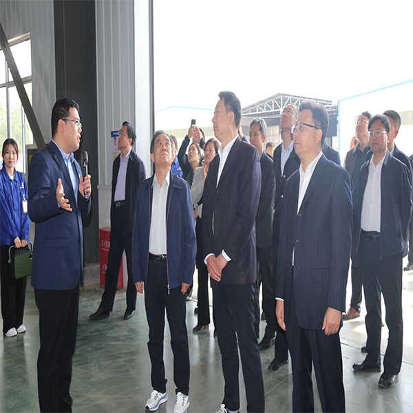 The provincial agricultural technology center leader went to the group Audis factory to visit